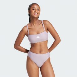 Góra Bikini Iconisea Versatile Bandeau. Białe bikini damskie Adidas, s, bez wzorów. W wyprzedaży za 145.05 zł.