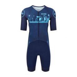 Męski trisuit z rękawami - Signal Four. Białe buty sportowe męskie KEADA SPORTS, bez zapięcia, rowerowe. Za 424.00 zł.