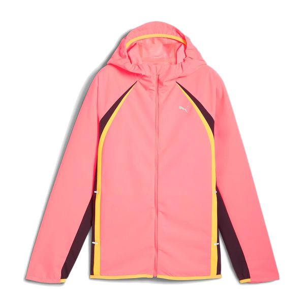 Kurtka do biegania damska PUMA Run Ultraweave Raincell. Czerwone kurtki damskie Puma, m, bez wzorów, bez kaptura, do biegania. Za 509.99 zł.