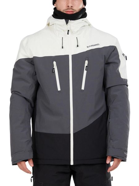 Kurtka narciarska męska Fundango Privet Allmountain. Brązowe kurtki męskie Fundango, m, bez wzorów, z materiału, długie, bez kaptura, narciarskie. Za 639.00 zł.