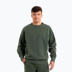 Bluza męska Pitbull Lancaster 2 Crewneck Sweatshirt. Zielone bluzy sportowe męskie PITBULL, m, bez wzorów, z bawełny, bez kaptura, na fitness i siłownię. Za 159.99 zł.