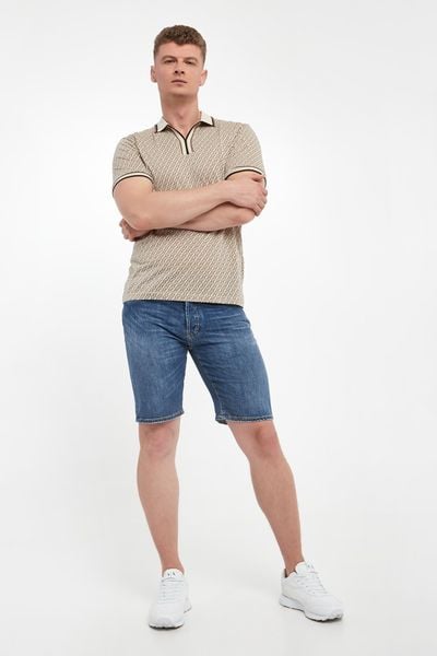 Bermudy męskie jeansowe LIU JO. Szorty męskie Liu Jo, m, bez wzorów, z jeansu. W wyprzedaży za 311.20 zł.