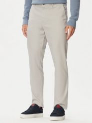 Tommy Hilfiger Chinosy Denton MW0MW43151 Szary jasny Regular Fit. Szare eleganckie spodnie męskie Tommy Hilfiger, m, bez wzorów, z bawełny. Za 529.99 zł.