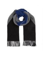 Tommy Hilfiger Szalik Th Evening Fluffy Scarf AW0AW15354 Czarny. Czarne czapki i kapelusze damskie Tommy Hilfiger, bez wzorów, z materiału. Za 439.99 zł.