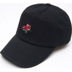 Czapka z daszkiem z haftem - Czarny. Czapki i kapelusze damskie Cropp. Za 29.99 zł.