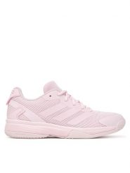 Adidas Buty do tenisa Ubersonic Tennis Shoes Kids KK3849 Różowy jasny. Czerwone buty sportowe dziewczęce Adidas, bez wzorów, z materiału, bez zapięcia, tenisowe. Za 259.99 zł.