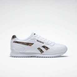 Buty do chodzenia damskie Reebok Royal Glide. Białe obuwie sportowe damskie Reebok, bez wzorów, z materiału, trekkingowe, Reebok Royal. Za 224.00 zł.