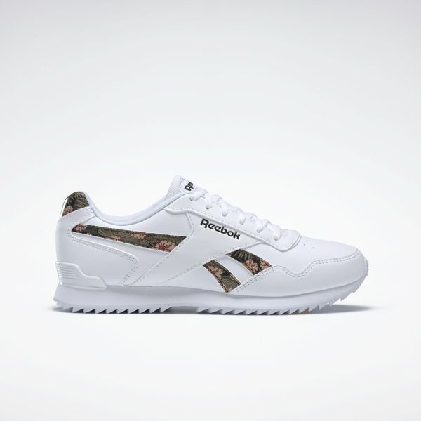 Buty do chodzenia damskie Reebok Royal Glide. Białe obuwie sportowe damskie Reebok, bez wzorów, z materiału, trekkingowe, Reebok Royal. Za 224.00 zł.