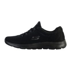 Buty sportowe damskie Skechers Summits. Czarne obuwie sportowe damskie Skechers, bez wzorów. Za 199.00 zł.