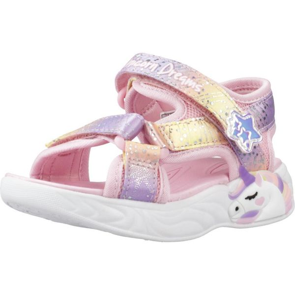 Buty do chodzenia niemowlęce Skechers Unicorn Dreams. Czerwone trekkingi damskie Skechers, trekkingowe. Za 188.99 zł.