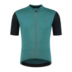 Koszulka rowerowa męska Rogelli Melange. Czarne buty sportowe męskie Rogelli, m, bez wzorów, bez kołnierzyka, bez ramiączek, rowerowe. Za 234.99 zł.