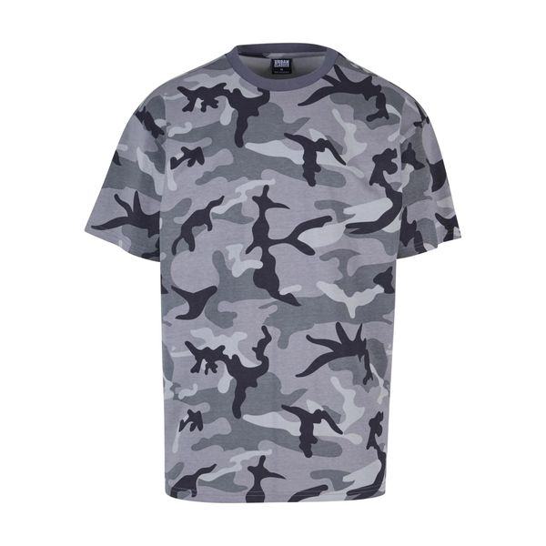 Męska Koszulka Camo Heavyweight Oversized T-shirt. Brązowe t-shirty męskie Urban Classics, m, bez wzorów, bez kołnierzyka. Za 104.99 zł.