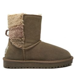 Śniegowce Pepe Jeans. Brązowe śniegowce i trapery damskie Pepe Jeans, z jeansu. Za 349.99 zł.