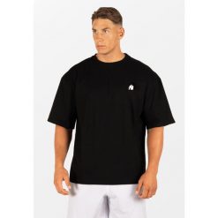 Kingston Duże rozmiary Koszulka - Czarny. Czarne koszulki sportowe męskie GORILLA WEAR, bez wzorów, bez kołnierzyka, bez ramiączek, na fitness i siłownię. Za 254.00 zł.