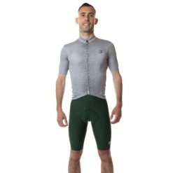 Koszulka rowerowa męska Unica szara. Szare buty sportowe męskie C-LAB, bez zapięcia, rowerowe. W wyprzedaży za 296.25 zł.
