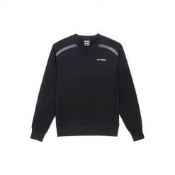 Bluza sportowa męska Yonex COJ30120621. Czarne bluzy męskie YONEX, m, bez wzorów, z materiału, bez kaptura, tenisowe. Za 319.99 zł.