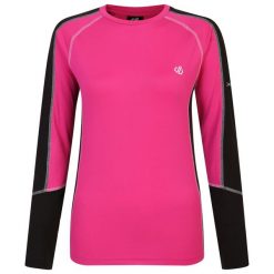 Bielizna termoaktywna damska DARE2B Baselayer. Czerwona bielizna termoaktywna damska Dare 2b, bez wzorów, z elastanu, bez ramiączek. Za 102.00 zł.