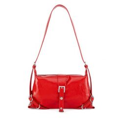 Torebka JENNY. Czerwone torebki do ręki damskie Jenny, bez wzorów, klasyczne, bez dodatków. Za 129.99 zł.