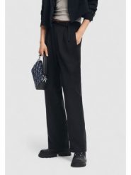 Desigual Spodnie materiałowe Rin 24WWPW20 Czarny Loose Fit. Czarne spodnie materiałowe damskie Desigual, l, bez wzorów, z materiału. Za 389.99 zł.
