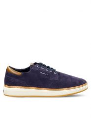 Gant Półbuty 31633032 Granatowy. Niebieskie półbuty na co dzień męskie GANT, ze skóry, bez zapięcia. Za 469.99 zł.