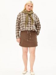 ARMEDANGELS mini spódniczka z sztruksu Kobiety Bawełna brązowy, L. Brązowe spódnice damskie ARMEDANGELS, l, bez wzorów, z bawełny, mini. Za 449.95 zł.