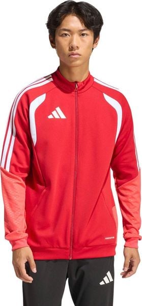 Adidas Bluza męska adidas Tiro 26 Competition Training czerwona KA7676 L. Czerwone bluzy męskie Adidas, l, bez wzorów, bez kaptura. Za 198.71 zł.