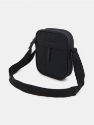 Torba crossbody z tłoczonym wzorem - czarny. Czarne torby sportowe męskie Sinsay, bez wzorów, małe. Za 25.99 zł.