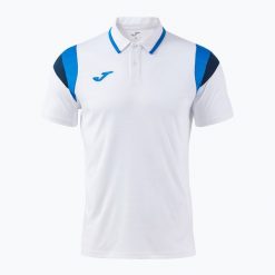 Koszulka tenisowa męska Joma Terra Polo. Białe koszulki polo męskie Joma, m, bez wzorów, z materiału, eleganckie, bez ramiączek. Za 139.99 zł.