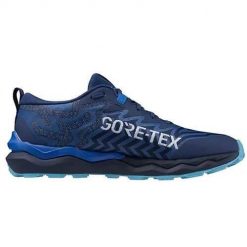Buty do biegania męskie Mizuno Wave Daichi 8 Gtx. Białe buty sportowe męskie Mizuno, z materiału, bez zapięcia, do biegania, mizuno wave. Za 663.55 zł.