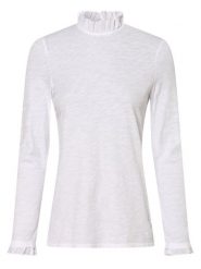 Rich & Royal koszulka z długim rękawem Kobiety Dżersej biały, XS. Białe t-shirty damskie Rich & Royal, xs, bez wzorów, z dżerseju, bez kołnierzyka. Za 229.95 zł.