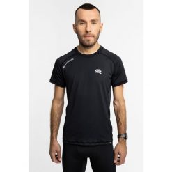 Koszulka do biegania męska Rough Radical Ultry Dry szybkoschnąca. Czarne koszulki sportowe męskie ROUGH RADICAL, m, bez wzorów, bez kołnierzyka, bez ramiączek, do biegania. W wyprzedaży za 101.15 zł.