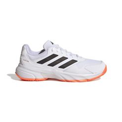 Chaussures de tennis Courtjam Control 3. Białe buty sportowe męskie Adidas, bez zapięcia, tenisowe. Za 387.50 zł.