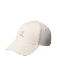 Calvin Klein Czapka Kobiety Bawełna beżowy, ONE SIZE. Brązowe czapki i kapelusze damskie Calvin Klein, bez wzorów, z bawełny, eleganckie. Za 139.95 zł.