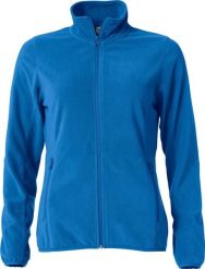 Clique Damska kurtka Basic Micro Fleece - 100% poliester, antymech – royal blue. Niebieskie kurtki damskie CLIQUE, m, bez wzorów, z poliesteru, bez kaptura. Za 162.74 zł.