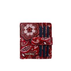 Czerwony portfel damski BajuBaj z naturalnej skóry licowej – funkcjonalny i stylowy PD1042s167. Czerwone portfele damskie bez wzorów, ze skóry. Za 135.00 zł.