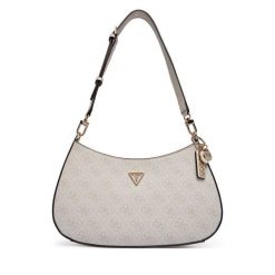 Torebka Guess. Brązowe torebki do ręki damskie Guess, z aplikacjami, klasyczne, bez dodatków. Za 609.99 zł.