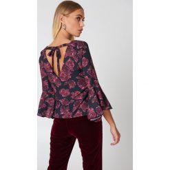 NA-KD Boho Bluzka z dekoltem V - Multicolor. Bluzki damskie marki NA-KD Boho. Za 121.95 zł.