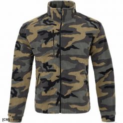 FLRA 340 - bluza polarowa unisex, gruba posiada bardzo dobre właściwości cieplne - moro XS. Bluzy męskie JHK, m, bez wzorów, z polaru, bez kaptura. Za 115.37 zł.