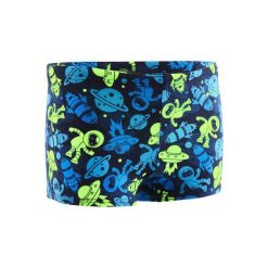 BOKSERKI 500 ALL ASTRO JR. Zielone kąpielówki dla chłopców NABAIJI. Za 39.99 zł.