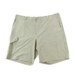 Second life - Columbia krótkie spodenki męskie cargo - Jak nowy. Brązowe krótkie spodenki sportowe męskie Columbia, l, bez wzorów, z tkaniny, trekkingowe. Za 85.16 zł.