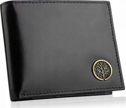 Betlewski BETLEWSKI Skórzany portfel męski CLASSIC. Portfele męskie Betlewski, bez wzorów. Za 169.99 zł.