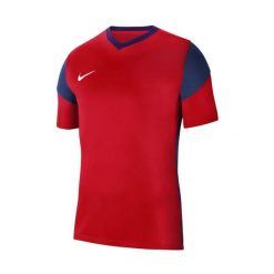 Męska Koszulka Park Derby III DriFIT. Czerwone koszulki sportowe męskie Nike, m, bez wzorów, bez kołnierzyka, bez ramiączek, trekkingowe. Za 131.99 zł.