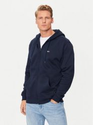 Tommy Jeans Bluza DM0DM20743 Granatowy Regular Fit. Niebieskie bluzy męskie Tommy Jeans, m, bez wzorów, z bawełny, bez kaptura. Za 359.99 zł.