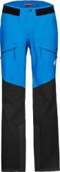 Spodnie z membraną Mammut Taiss Pro HS Pants - glacier blue/black rozmiar: m. Czarne spodnie snowboardowe męskie IGUANA, m, bez wzorów, narciarskie. Za 2,350.75 zł.