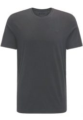 MUSTANG ALEX C EMBROIDERY MĘSKI T-SHIRT KOSZULKA LOGO TEE CASTLEROCK 1015050 4111. Szare t-shirty męskie Mustang, m, bez wzorów, z bawełny, eleganckie, bez kołnierzyka. Za 69.99 zł.