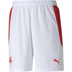 Spodenki Puma Sks Home Shorts, Mężczyźni. Białe krótkie spodenki sportowe męskie Puma, m, bez wzorów, z poliesteru, do biegania. Za 290.00 zł.