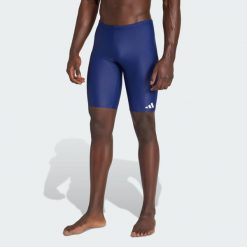 SZORTY DO PŁYWANIA SOLID. Niebieskie krótkie spodenki sportowe męskie Adidas, l, bez wzorów, z elastanu, do pływania. Za 149.00 zł.