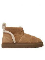 Inuikii Śniegowce Shearling Slipin 75202-010 Beżowy. Brązowe śniegowce i trapery damskie Inuikii, ze skóry. Za 749.99 zł.