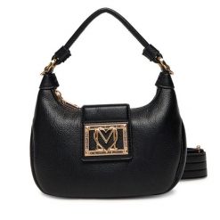 Torebka LOVE MOSCHINO. Czarne torebki do ręki damskie Love Moschino, bez wzorów, klasyczne, bez dodatków. Za 639.99 zł.