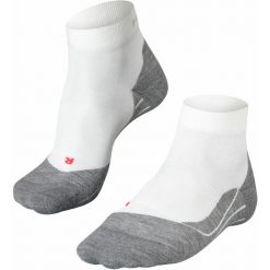 Skarpety damskie Falke RU4. Czerwone skarpety damskie Falke, bez wzorów. Za 89.00 zł.